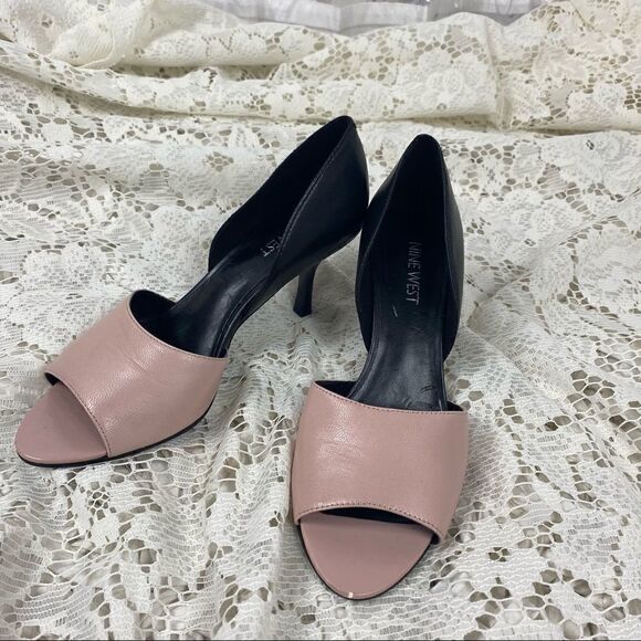 Nine West Warna Open Toe D-orsay Pumps - Picture 1 of 6